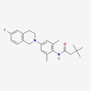 Chemical structure of Azetukalner