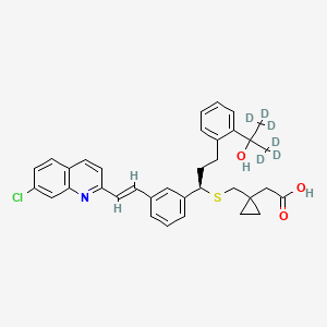 Chemical structure of Montelukast-d6