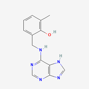 Chemical structure of PI-55