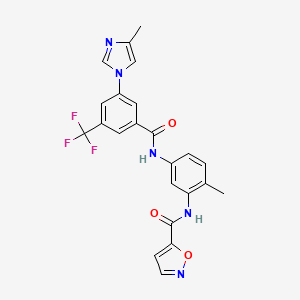 Chemical structure of AWL-II-38·3