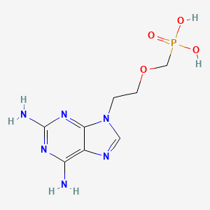Chemical structure of PMEDAP