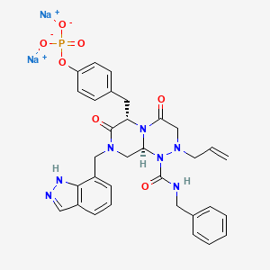 Chemical structure of YB-0158
