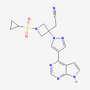 Chemical structure of Ilunocitinib