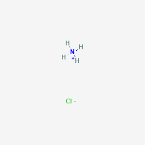 Chemical structure of Ammonium chloride