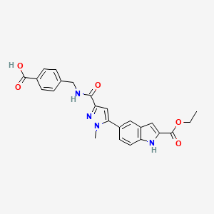 Chemical structure of MMP13-IN-3