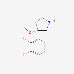 Chemical structure of Pirepemat