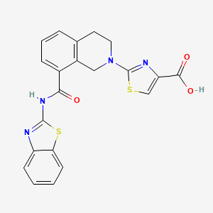 Chemical structure of Bcl-xL antagonist 2