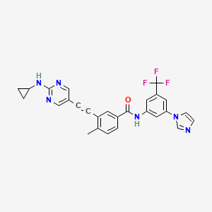 Chemical structure of S116836