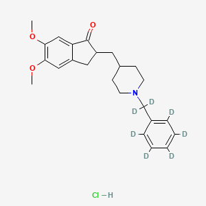 Chemical structure of Donepezil-d7 hydrochloride