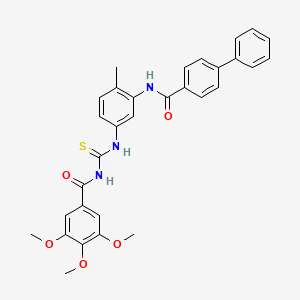 Chemical structure of MRT-81