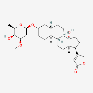 Chemical structure of Odoroside A