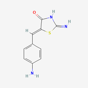 Chemical structure of PFM39