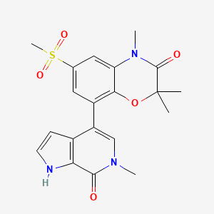 Chemical structure of rac Duloxetine 3-Thiophene Isomer-d3 Oxalate