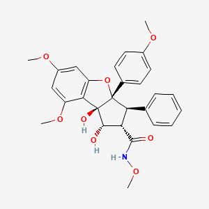 Chemical structure of CR-1-30-B