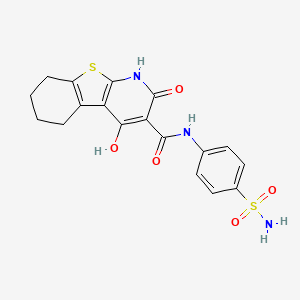 Chemical structure of M435-1279