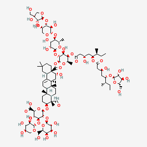 Chemical structure of QS-21