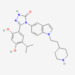 Chemical structure of DP-1