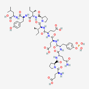 Chemical structure of EPQpYEEIPIYL