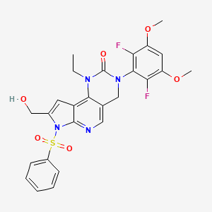 Chemical structure of FGFR-IN-1