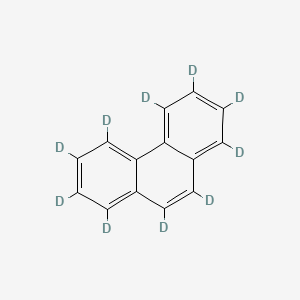 Chemical structure of Phenanthrene-d10