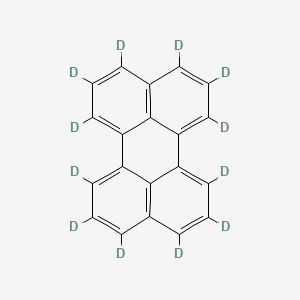 Chemical structure of Perylene-d12