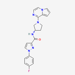Chemical structure of CXCR7 antagonist-1