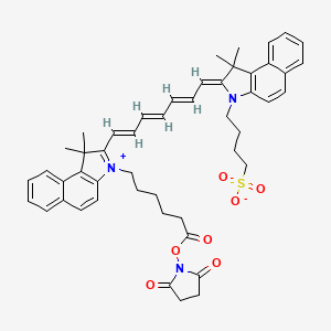Chemical structure of ICG-OSu