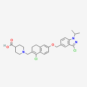 Chemical structure of Zectivimod
