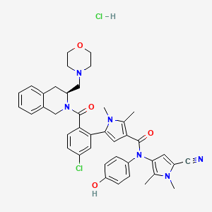 Chemical structure of S65487 hydrochloride