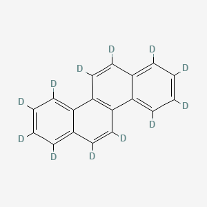 Chemical structure of Chrysene-d12