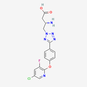 Chemical structure of LTA4H-IN-1