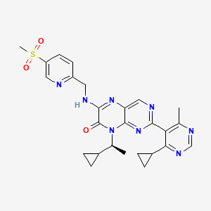 Chemical structure of Bevurogant