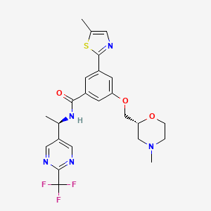 Chemical structure of Filapixant