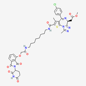Chemical structure of dBET23