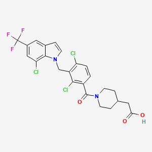 Chemical structure of Cedirogant