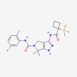 Chemical structure of IV-361