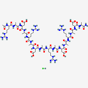 Chemical structure of RAD16-I hydrochloride