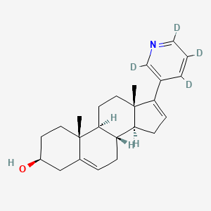 Chemical structure of Abiraterone-D4
