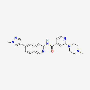Chemical structure of Cirtuvivint