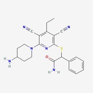 Chemical structure of GSK-3685032