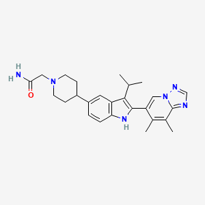 Chemical structure of Afimetoran
