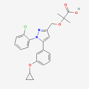 Chemical structure of VB124
