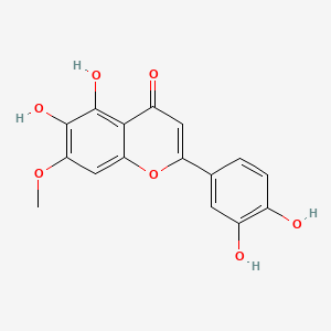 Chemical structure of Pedalitin