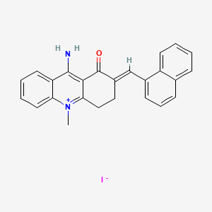 Chemical structure of Aβ/tau aggregation-IN-1