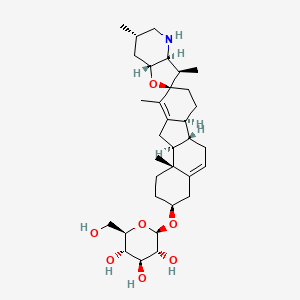 Chemical structure of Cycloposine