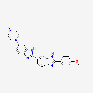 Chemical structure of Bisbenzimide