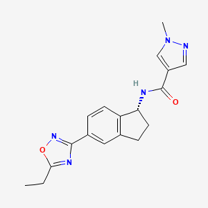 Chemical structure of Aficamten