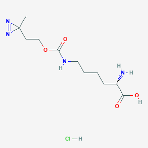 Chemical structure of DiAzKs hydrochloride