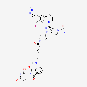 Chemical structure of PROTAC CBP/P300 Degrader-1