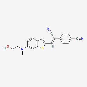 Chemical structure of HBC599